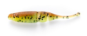 Эластичные приманки фирмы lake fork. Расцветка CAROLINA PUMPKIN/CHARTREUSE PEPPER